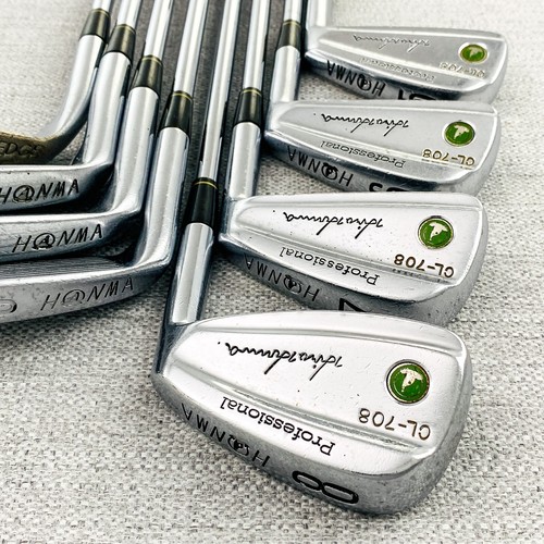 HONMA CL708 Iron Set (510+11+S) StiffRegular Steel Average