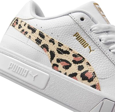 Puma Cali Star Leopard 382317-02 White Leather Women's Casual Shoes  AUTHENTIC | eBay