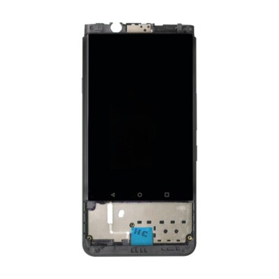 LCD Frame Assembly for BlackBerry Keyone Black Premium Replacement Screen