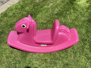 little tikes rocking horse ebay