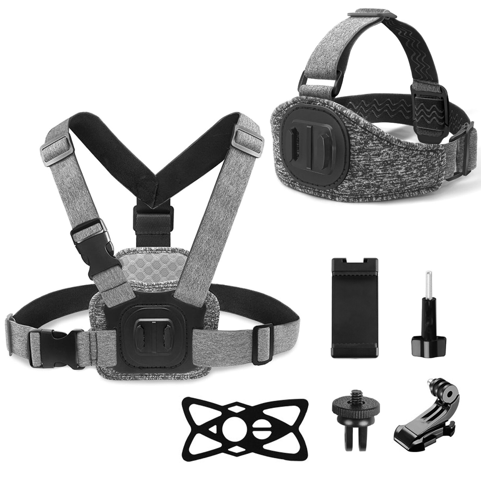 DJI Action Camera Head Strap and Chest Mount Kit for Sports-image