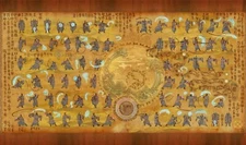 Avatar the Last Air Bender Water Bending Scroll TCG Playmat & Office Mousepad | 