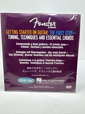 Fender Getting Started on Guitar the First Step Tuning, Techniques Chords DVD