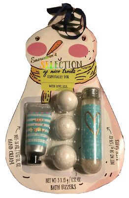 Asquith & Somerset Snowman s Selection Hand Cream Fizzers Bath Salt MAKE OFFER