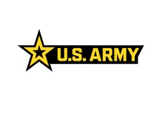 U.s. Army Latest Logo Vinyl Decal Sticker 6.0 X 2.0