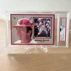 1983 Donruss #14 Johnny Bench Signed Jumbo Card PSA/DNA Autograph