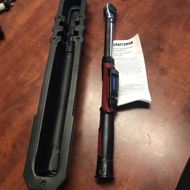 Craftsman 009-13918 3/8 inch Drive Digi-Click Torque Wrench for sale ...