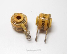 2 NOS RPC Non-Inductive Wire-Wound Resistors / 3.68K Ohm -- RM