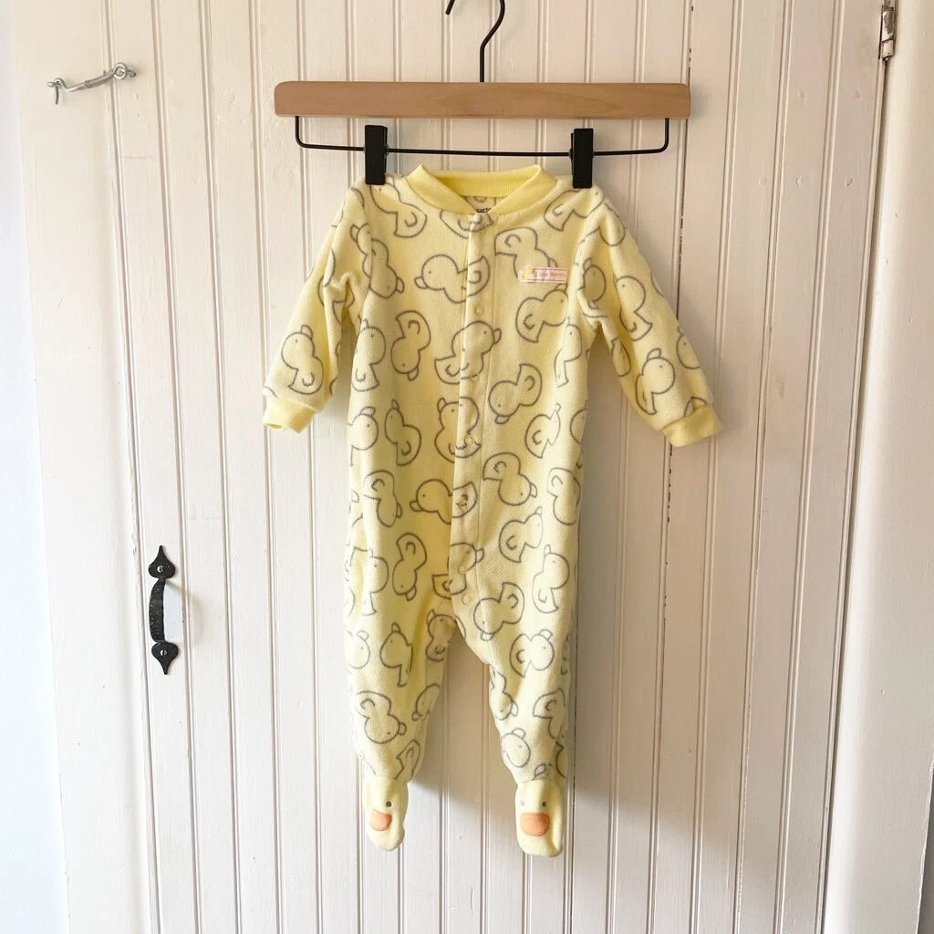 Gender neutral store footed pajamas
