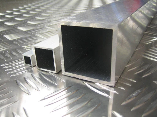 Aluminium Square Box Tube Section 1/2" - 4" Many Sizes Grades 6082T6 6063T6 GS