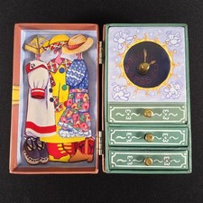 Vintagw Muffy VanderBear Trunk With Working Clock 1998 Club Gift