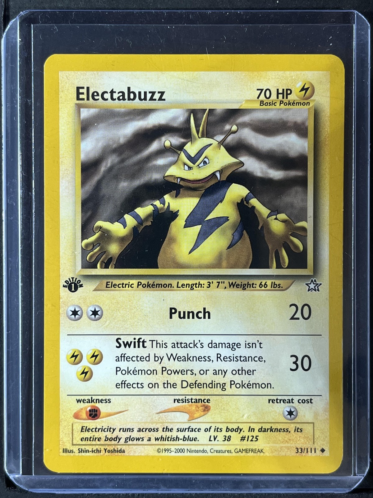 Electabuzz #033/111 Neo Genesis 1st Ed 250001