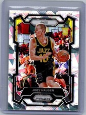 2023-24 Prizm Basketball Cracked Ice Joey Hauser Utah Jazz Rookie RC #293