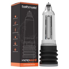 BATHMATE HYDROMAX 9 Clear Hydro Pump Hydroxtreme Water Penis Enlarger - Discreet