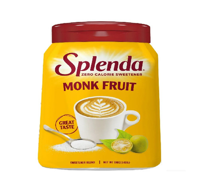 #ad Splenda Monk Fruit 19 oz. Large Jar Free shpping fast delivery NEW $8.00