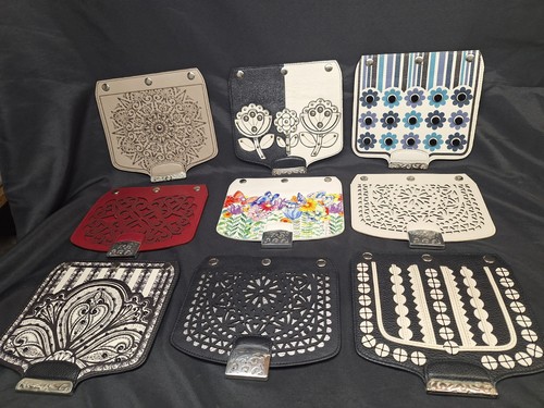 Brighton Snappy Minibag Flap Options! Red, Black, White, Flowers, Butterfly Etc