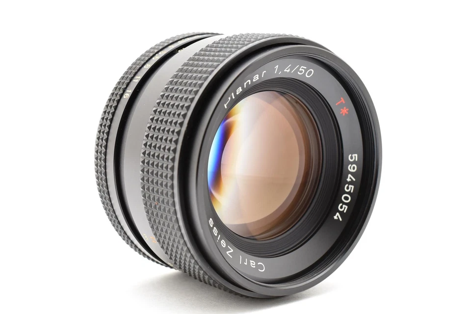 [Casi COMO NUEVO++] Lente Contax Carl Zeiss Planar T* 50 mm F/1,4 AEJ MF C/Y de JAPÓN Foto 4 de 4