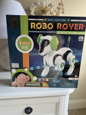 #ad #ad Robo Rover Robotic Walking Dog By Science Squad Build Your Own Toy 6 Kids $15.00