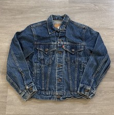 Vintage Kids Youth Levi  s Denim Jacket Size 16 70706 0216 Blue Jean Jacket USA