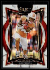 Bucky Irving 2024 Panini Select White Shock Prizm Rookie Card /199 #4