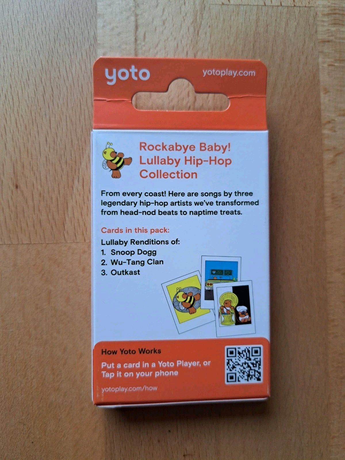 Yoto card pack - Lullaby Hip-Hop Collection, Rockabye Baby! image 2