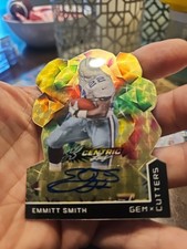 Emmitt Smith X-centric Gem Cutters 1/1  Autograph Die Cut 🔥 
