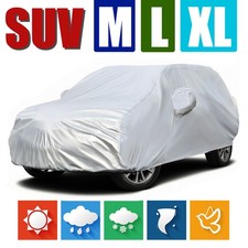 M/L/XL/XXL Autoabdeckung Vollgarage Ganzgarage Abdeckplane UV Staubdicht KFZ PKW