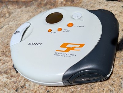 ミュージック . Sony Walkman D-SJ301 S2 Sports CD Player G-Protection - Tested