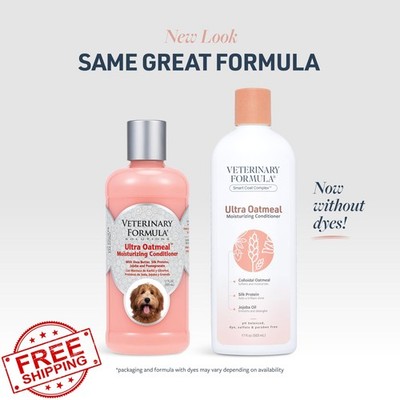 Vet Formula Smart Coat Ultra Oatmeal Dog Conditioner 17 Fl oz
