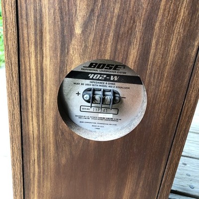 ONE (1) Bose 402-W Pro Loudspeaker Hanging RARE TESTED AMAZING