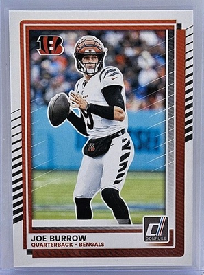 #ad #ad Joe Burrow Cincinnati Bengals Panini Donruss Football Card #214 Year 2025 $1.09