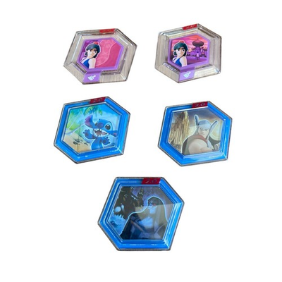 #ad Disney Infinity 2.0 Video Game Figures Stitch Thor Darkseid Aladdin Power Discs $30.00