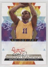 2022 Upper Deck Goodwin Champions Splash of Color Michael Foster Jr Auto 0su0