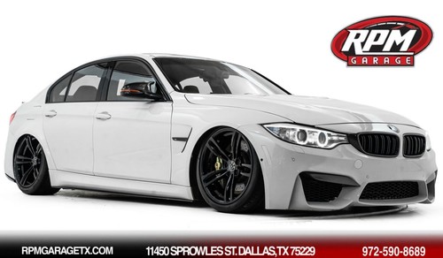 2016 BMW M3 6speed Manual Bagged Show Car with Many Upgrades