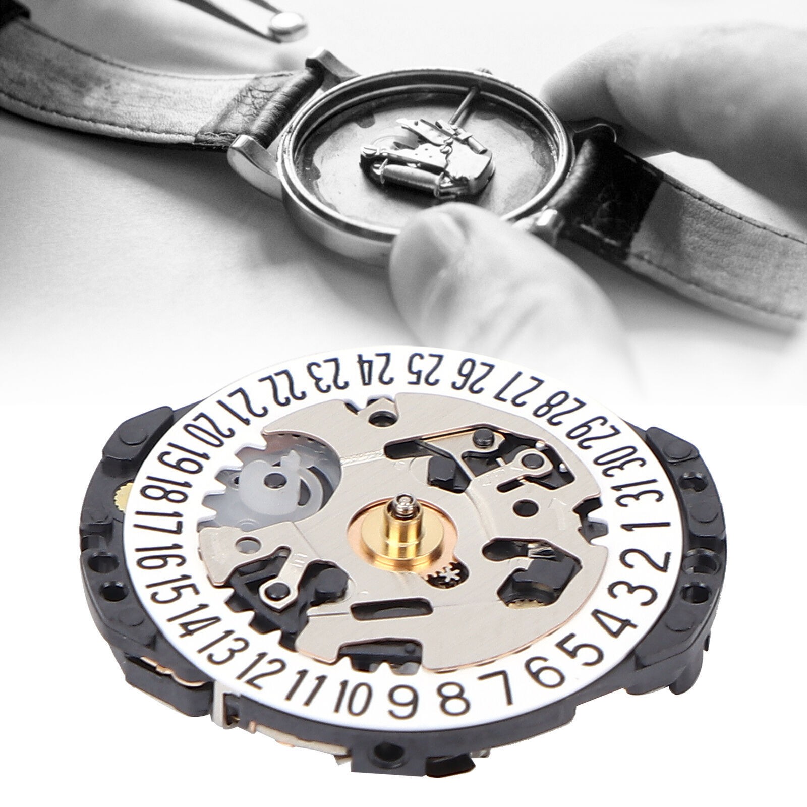 Precise Watch Quartz Movement Anti Oxidation Watch Repairing Replacement