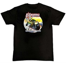 Saxon Band Forever Free Album Music  Graphic Mens T-Shirt S M L XL 2 3 4 XL