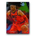 Russell Westbrook #7 Art Card Limited 43/50 Vela Signed (Oklahoma City Thunder)