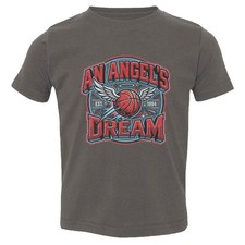 Atlanta Inspired Hoops | An Angels Dream Graphic Toddler T-Shirt
