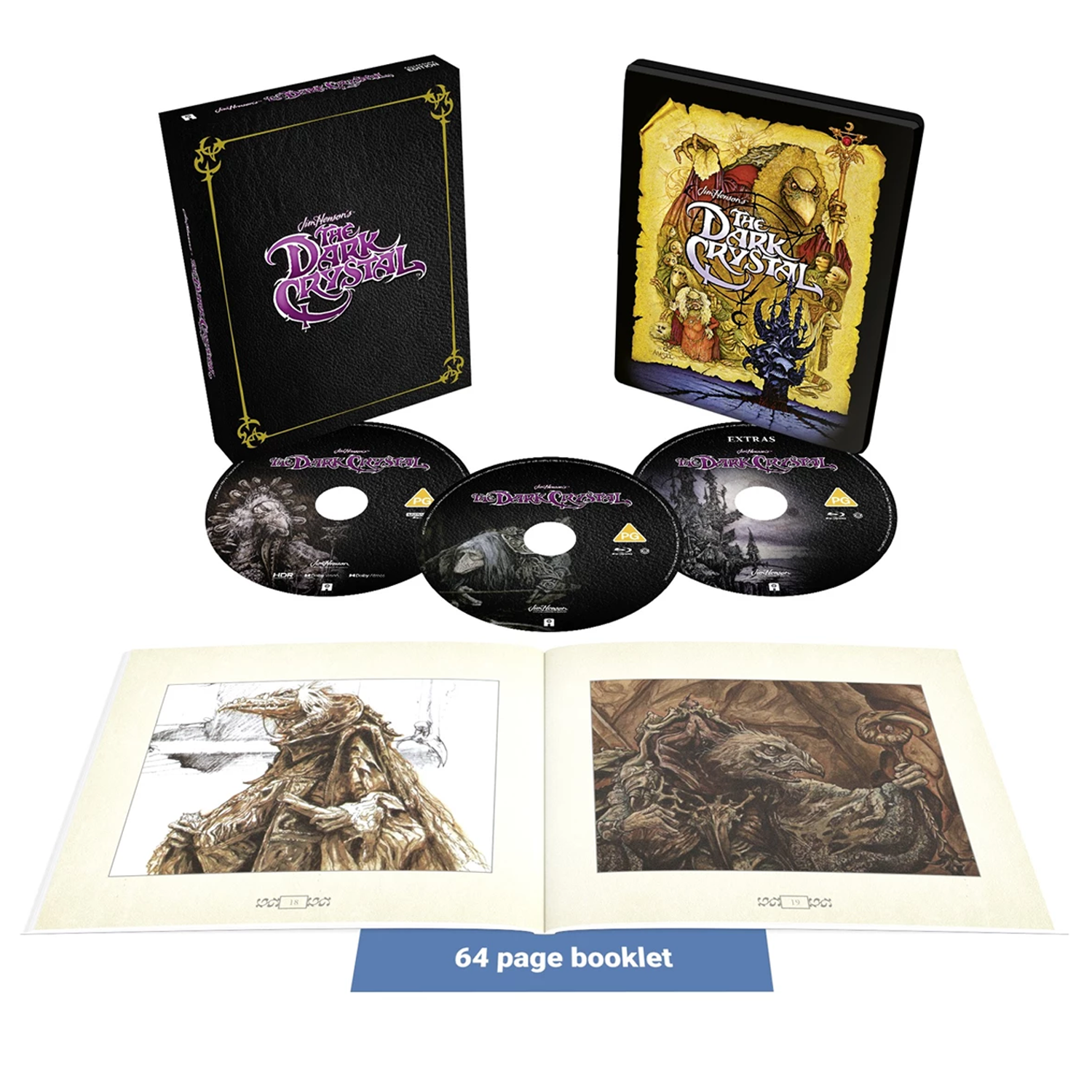 The Dark Crystal Steelbook Collector's Edition [PG] 4K UHD - Pre-sale