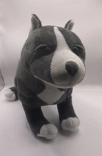 ADORE 13" Standing Hope the Pit Bull Dog Stuffed Animal Plush Toy