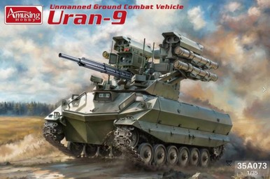 Amusing Hobby 35A073 1/35 Unmanned Ground Combat Vehicle URAN-9