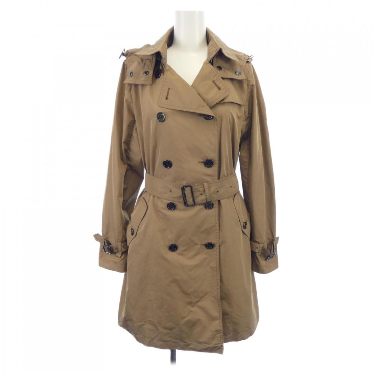 ＊burberry 120㎝ ＊ Burberry London Hooded Trench Coat Size: 38 Brown VG cond