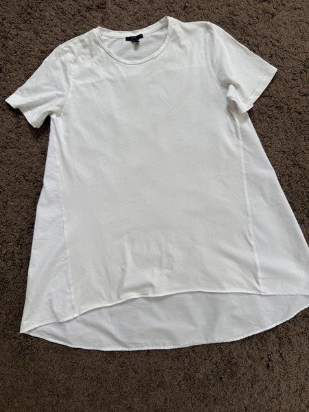 Women COS Shirt White Knit 38 / M / 46