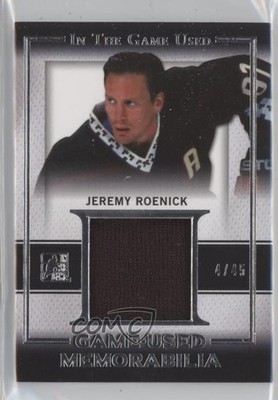2016-17 Leaf ITG Used Game-Used Memorabilia Silver 4/45 Jeremy Roenick HOF 01qm