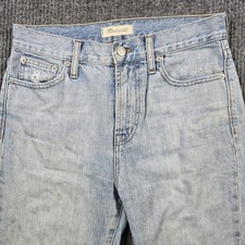 Madewell Jeans Womens 26 Blue Light Wash The Perfect Vintage High Rise Straight