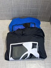 Under Armour Boys YXL Hoodie Bundle Blue  Black Tech Pullovers Excellent