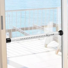 Window Security Bars inside Adjustable 18 to 51 Inch Sliding Door Security Bar I