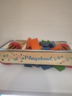 Playskool Walker Wagon Of Blocks ***Parts Only***