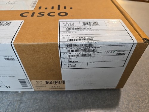 NIB Cisco C3KX-NM-10G 4 Port 10GbE Network Module - Picture 4 of 10