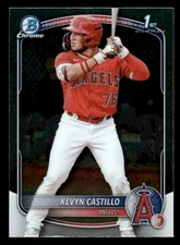 2025 Bowman #BCP-82 Kevyn Castillo Chrome Prospects